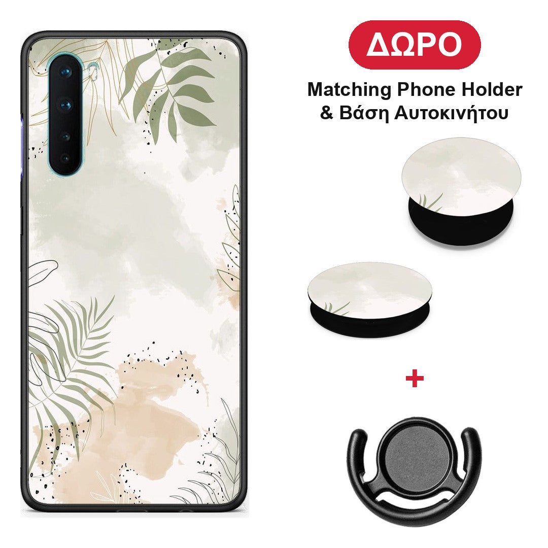 Nude Plants - OnePlus Nord 5G θήκη + Δώρο Phone Holder & Βάση Αυτοκινήτου