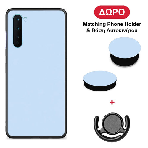 Powder Blue - OnePlus Nord 5G θήκη + Δώρο Phone Holder & Βάση Αυτοκινήτου