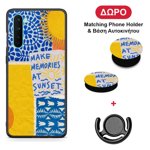 Sunset Memories - OnePlus Nord 5G θήκη + Δώρο Phone Holder & Βάση Αυτοκινήτου