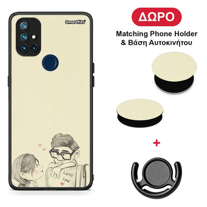 Carl And Ellie - OnePlus Nord N10 5G θήκη + Δώρο Phone Holder & Βάση Αυτοκινήτου