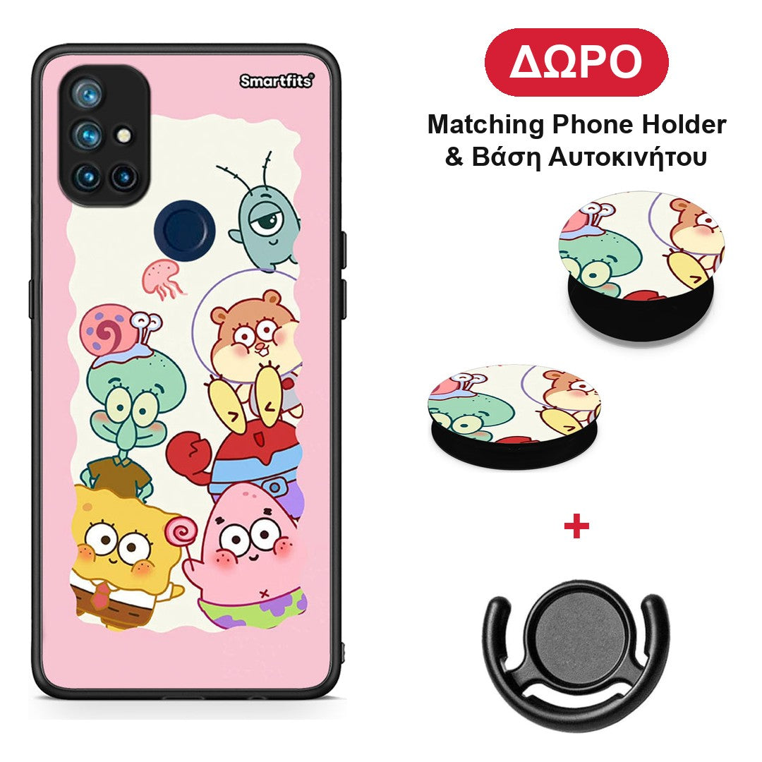 Cute Companion - OnePlus Nord N10 5G θήκη + Δώρο Phone Holder & Βάση Αυτοκινήτου