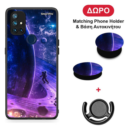 Lost Astronaut - OnePlus Nord N10 5G θήκη + Δώρο Phone Holder & Βάση Αυτοκινήτου