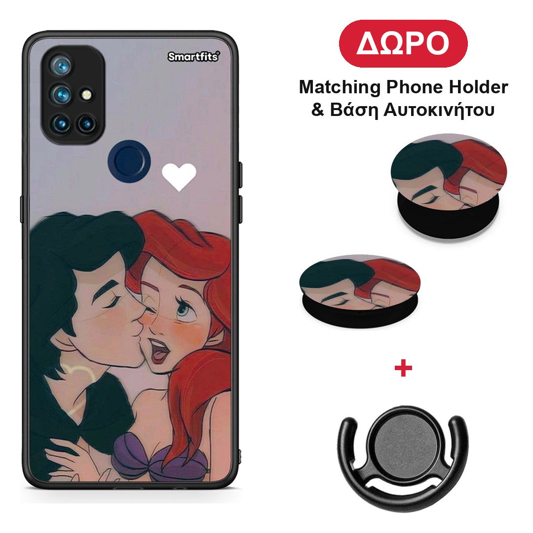 Mermaid Couple - OnePlus Nord N10 5G θήκη + Δώρο Phone Holder & Βάση Αυτοκινήτου