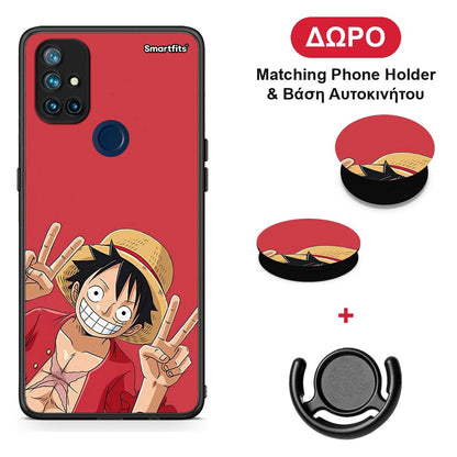 Pirate Luffy - OnePlus Nord N10 5G θήκη + Δώρο Phone Holder & Βάση Αυτοκινήτου