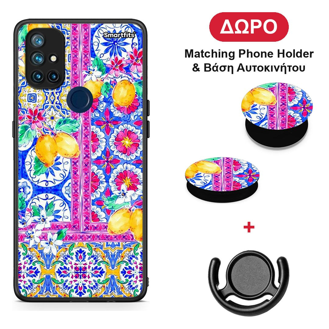 Retro Spring - OnePlus Nord N10 5G θήκη + Δώρο Phone Holder & Βάση Αυτοκινήτου
