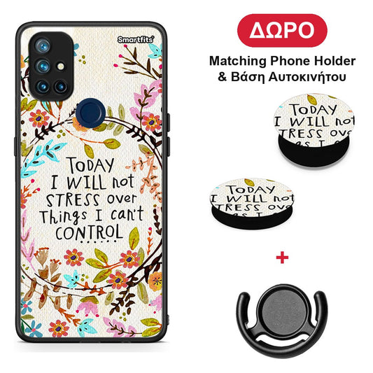 Stress Over - OnePlus Nord N10 5G θήκη + Δώρο Phone Holder & Βάση Αυτοκινήτου