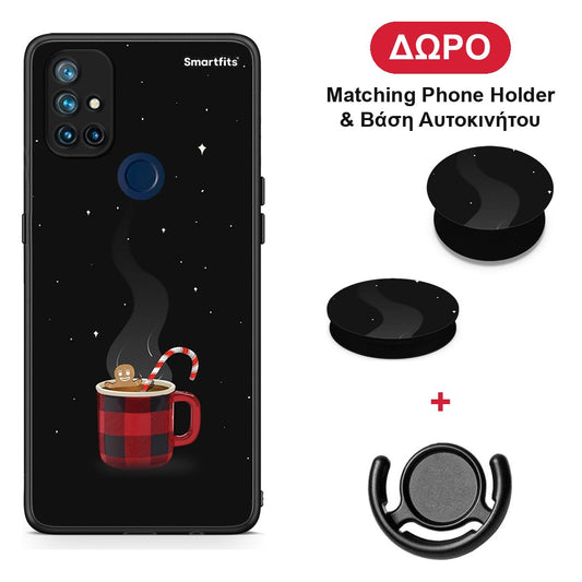 Xmas Bathing - OnePlus Nord N10 5G θήκη + Δώρο Phone Holder & Βάση Αυτοκινήτου