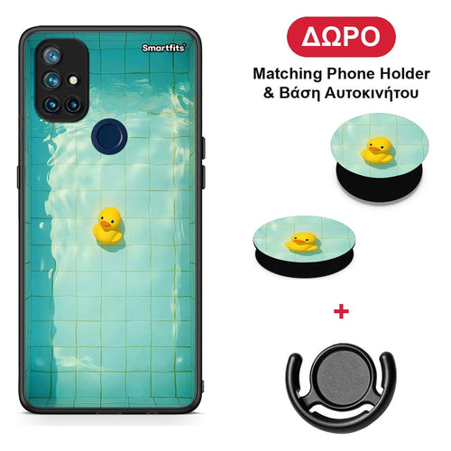 Yellow Duck - OnePlus Nord N10 5G θήκη + Δώρο Phone Holder & Βάση Αυτοκινήτου