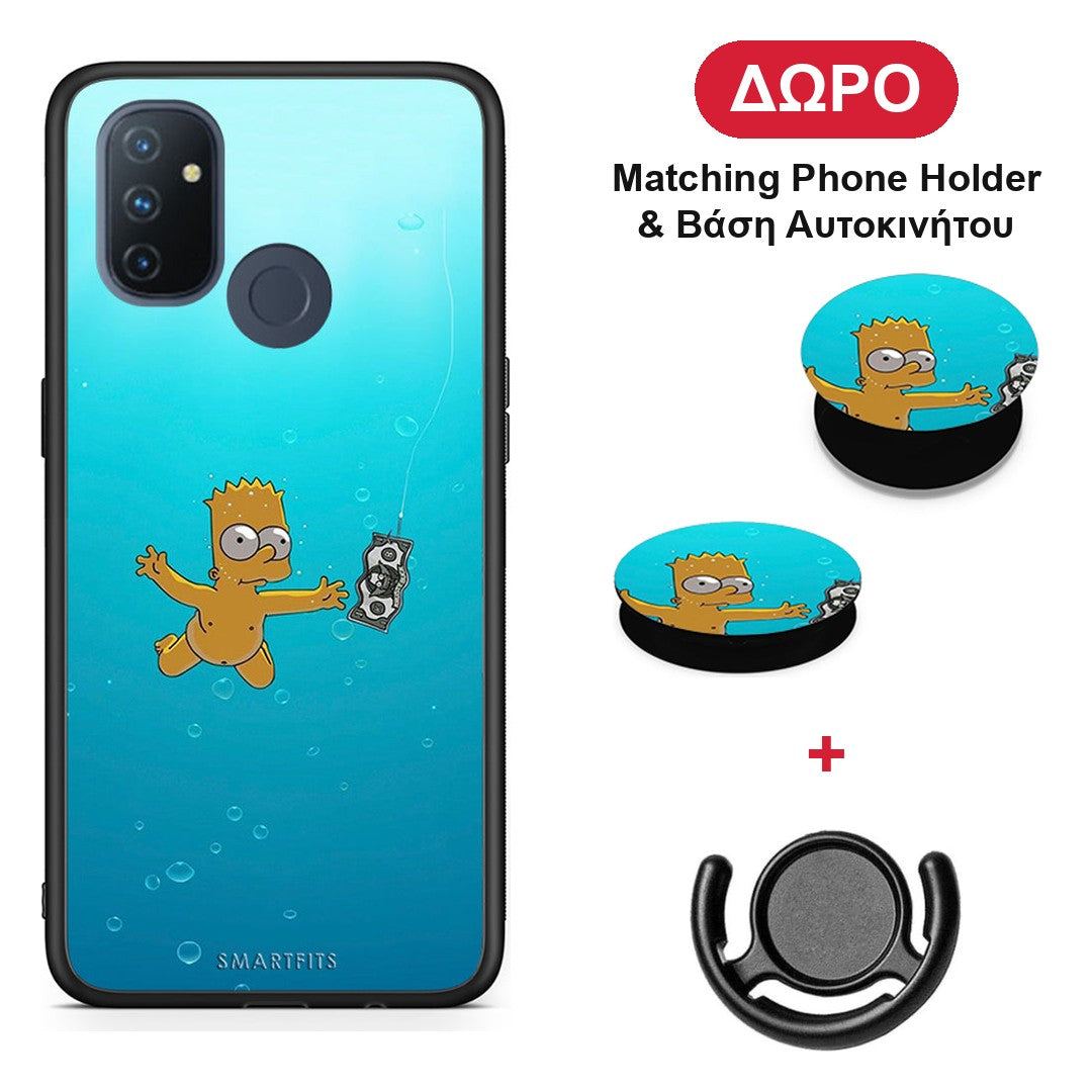 Chasing Money - OnePlus Nord N100 θήκη + Δώρο Phone Holder & Βάση Αυτοκινήτου