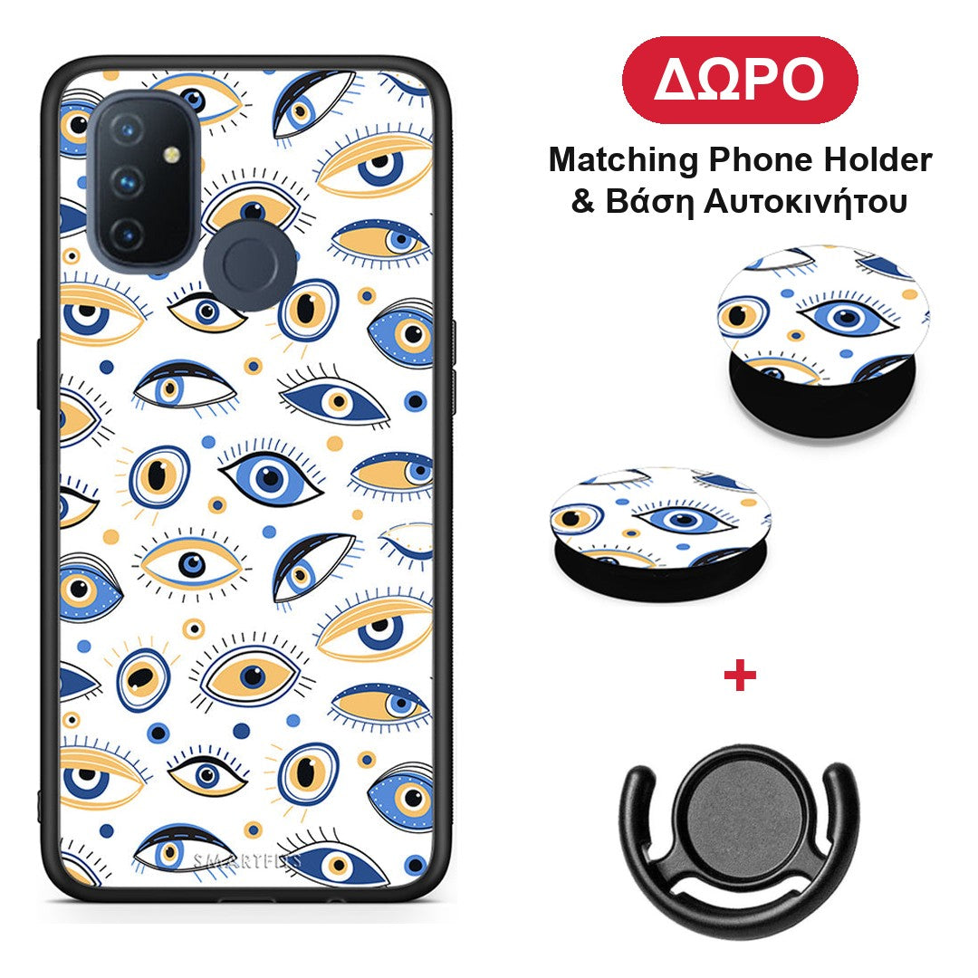 Ftou Ftou - OnePlus Nord N100 θήκη + Δώρο Phone Holder & Βάση Αυτοκινήτου