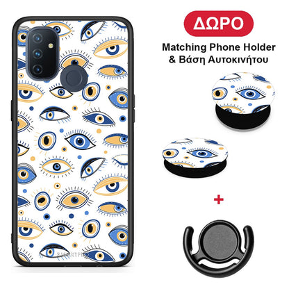 Ftou Ftou - OnePlus Nord N100 θήκη + Δώρο Phone Holder & Βάση Αυτοκινήτου