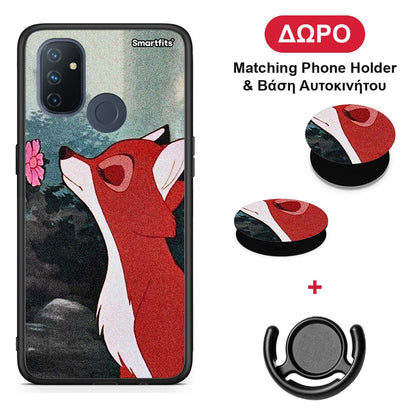 Tod And Vixey Love 2 - OnePlus Nord N100 θήκη + Δώρο Phone Holder & Βάση Αυτοκινήτου