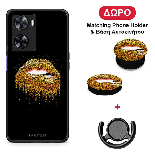 Valentine Golden - OnePlus Nord N20 SE θήκη + Δώρο Phone Holder & Βάση Αυτοκινήτου