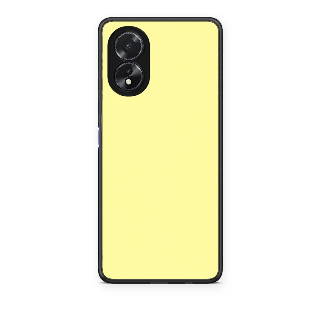 Θήκη Oppo A18 Butter Yellow από τη Smartfits με σχέδιο στο πίσω μέρος και μαύρο περίβλημα | Oppo A18 Butter Yellow case with colorful back and black bezels