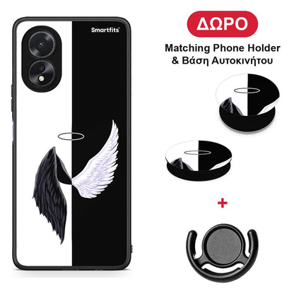 Angels Demons - Oppo A38 θήκη + Δώρο Phone Holder & Βάση Αυτοκινήτου