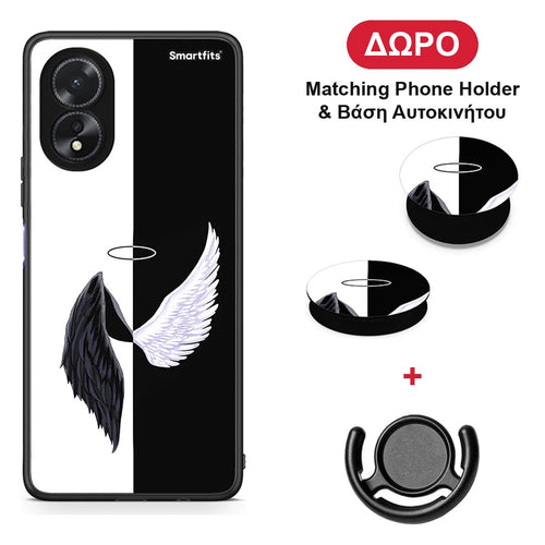 Angels Demons - Oppo A38 θήκη + Δώρο Phone Holder & Βάση Αυτοκινήτου