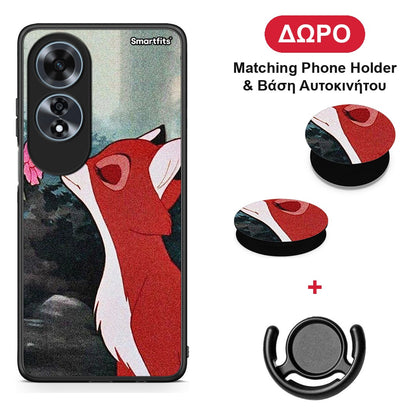 Tod And Vixey Love 2 - Oppo A60 4G θήκη + Δώρο Phone Holder & Βάση Αυτοκινήτου