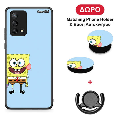 Friends Bob - Oppo A74 4G θήκη + Δώρο Phone Holder & Βάση Αυτοκινήτου