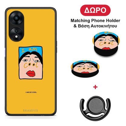 So Cool - Oppo A78 5G θήκη + Δώρο Phone Holder & Βάση Αυτοκινήτου