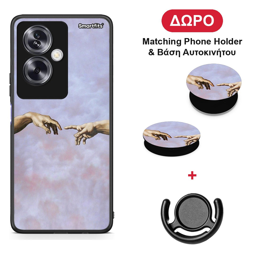 Adam Hand - Oppo A79 / A2 θήκη + Δώρο Phone Holder & Βάση Αυτοκινήτου