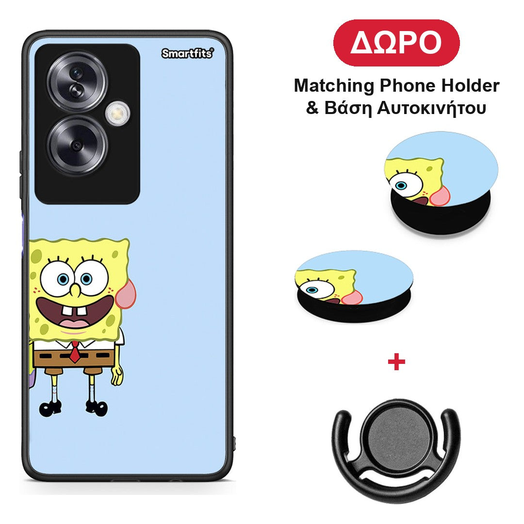 Friends Bob - Oppo A79 / A2 θήκη + Δώρο Phone Holder & Βάση Αυτοκινήτου