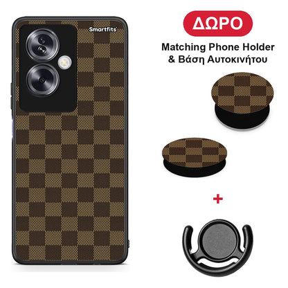 Designer Glamour - Oppo A79 / A2 θήκη + Δώρο Phone Holder & Βάση Αυτοκινήτου