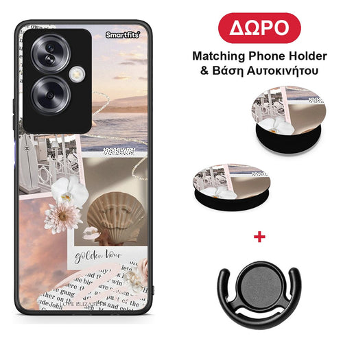 Golden Hour - Oppo A79 / A2 θήκη + Δώρο Phone Holder & Βάση Αυτοκινήτου