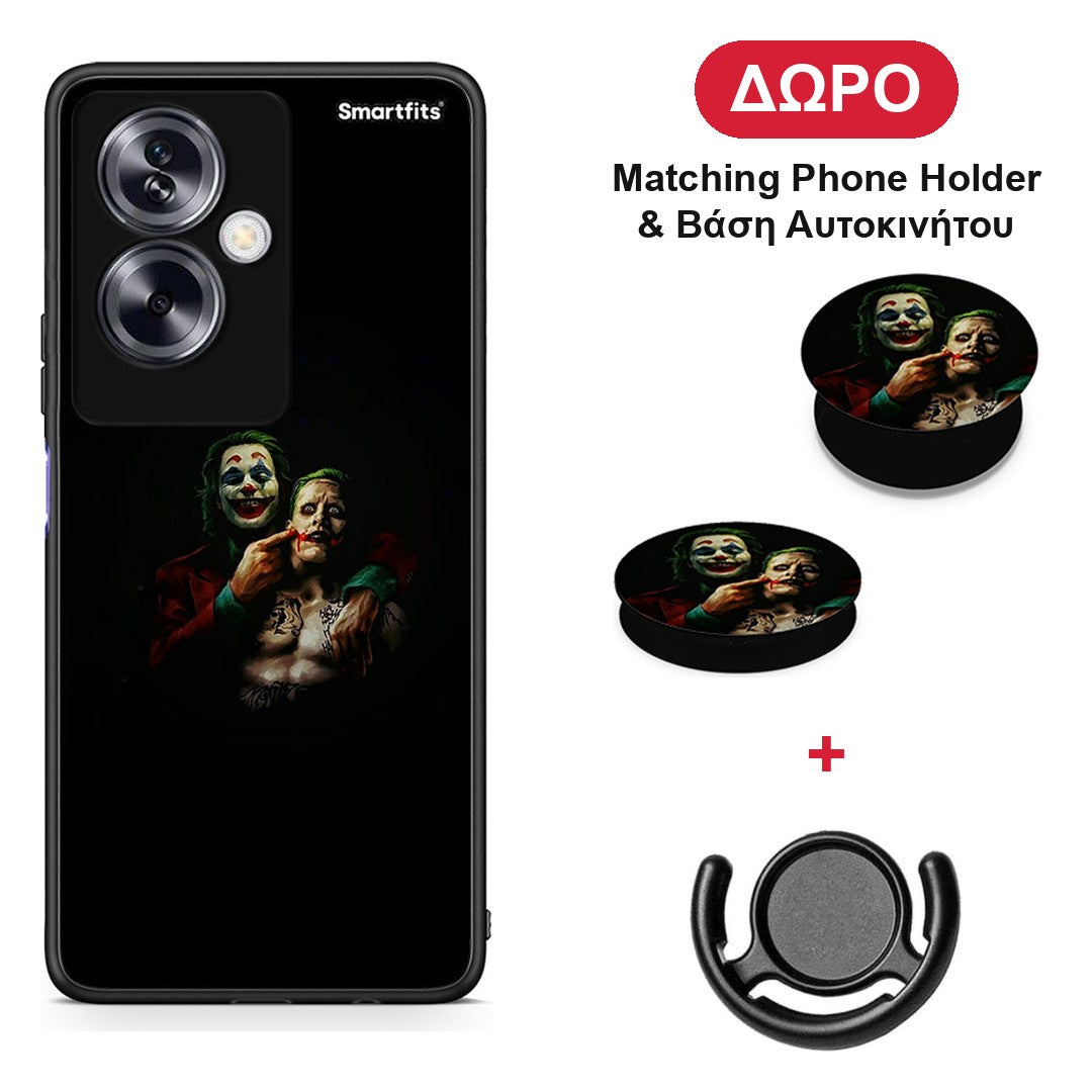 Hero Clown - Oppo A79 / A2 θήκη + Δώρο Phone Holder & Βάση Αυτοκινήτου