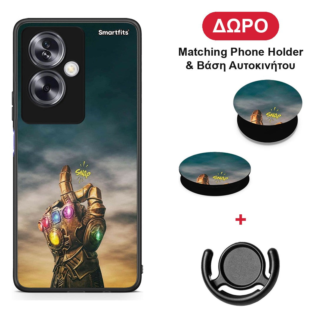 Infinity Snap - Oppo A79 / A2 θήκη + Δώρο Phone Holder & Βάση Αυτοκινήτου