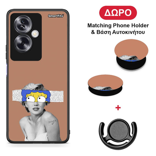 Sim Merilyn - Oppo A79 / A2 θήκη + Δώρο Phone Holder & Βάση Αυτοκινήτου