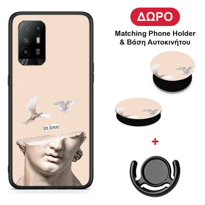 In Love - Oppo A94 5G / F19 Pro / Reno5 Lite θήκη + Δώρο Phone Holder & Βάση Αυτοκινήτου