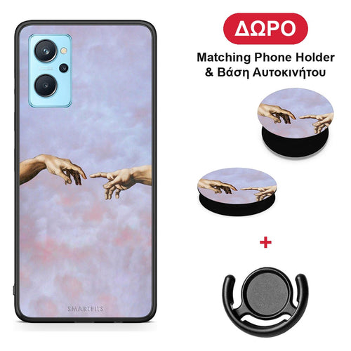 Adam Hand - Oppo A96 θήκη + Δώρο Phone Holder & Βάση Αυτοκινήτου