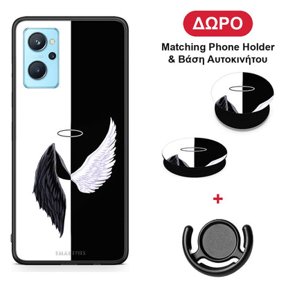 Angels Demons - Oppo A96 θήκη + Δώρο Phone Holder & Βάση Αυτοκινήτου