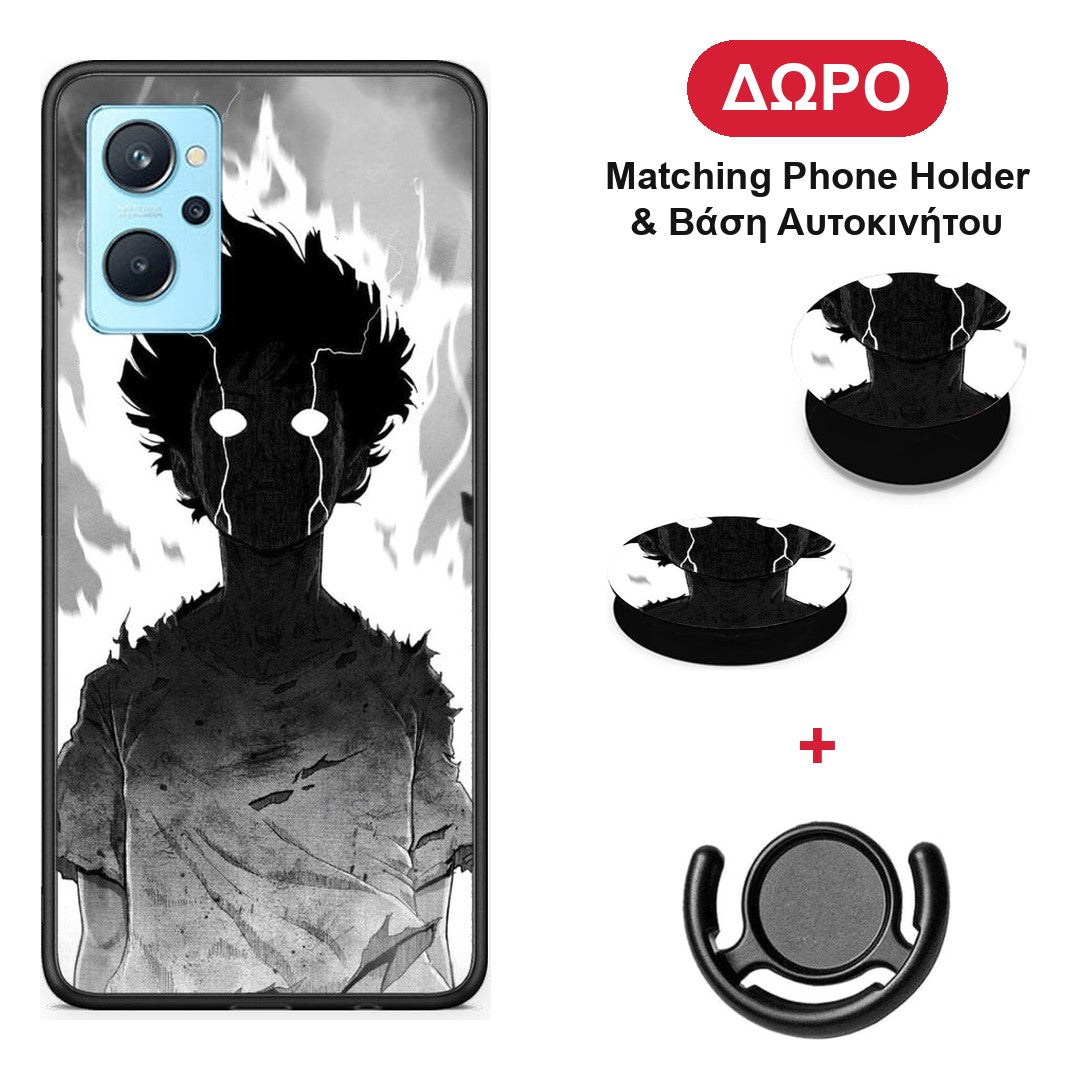 Anime Boy - Oppo A96 θήκη + Δώρο Phone Holder & Βάση Αυτοκινήτου