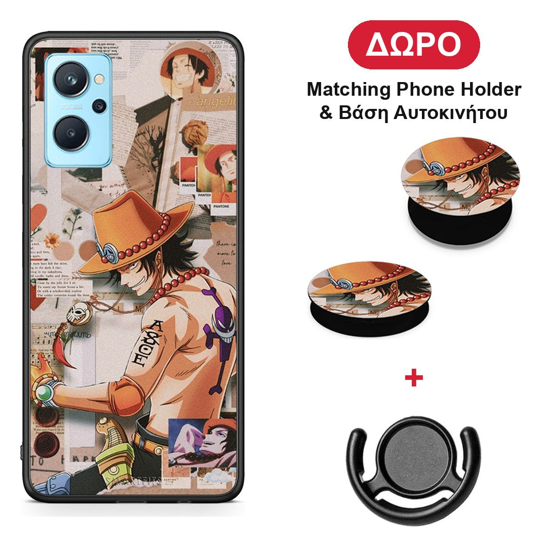 Anime Collage - Oppo A96 θήκη + Δώρο Phone Holder & Βάση Αυτοκινήτου