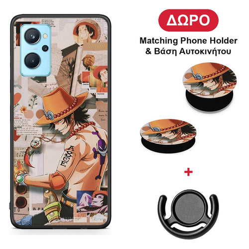 Anime Collage - Oppo A96 θήκη + Δώρο Phone Holder & Βάση Αυτοκινήτου