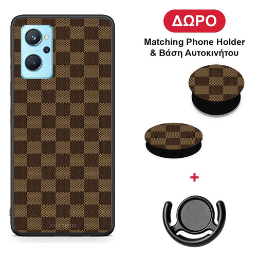 Designer Glamour - Oppo A96 θήκη + Δώρο Phone Holder & Βάση Αυτοκινήτου