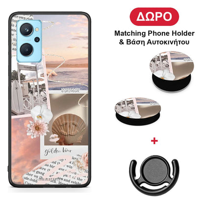 Golden Hour - Oppo A96 θήκη + Δώρο Phone Holder & Βάση Αυτοκινήτου