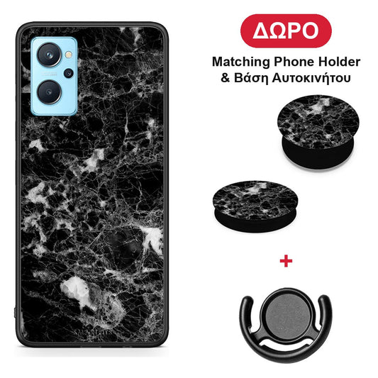 Marble Male - Oppo A96 θήκη + Δώρο Phone Holder & Βάση Αυτοκινήτου