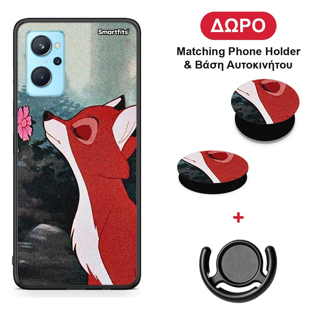 Tod And Vixey Love 2 - Oppo A96 θήκη + Δώρο Phone Holder & Βάση Αυτοκινήτου
