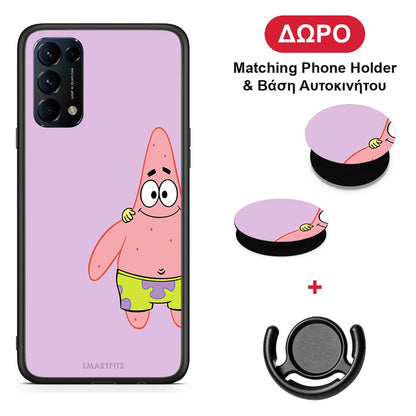 Friends Patrick - Oppo Find X3 Lite / Reno 5 5G / Reno 5 4G θήκη + Δώρο Phone Holder & Βάση Αυτοκινήτου