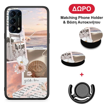 Golden Hour - Oppo Find X3 Lite / Reno 5 5G / Reno 5 4G θήκη + Δώρο Phone Holder & Βάση Αυτοκινήτου