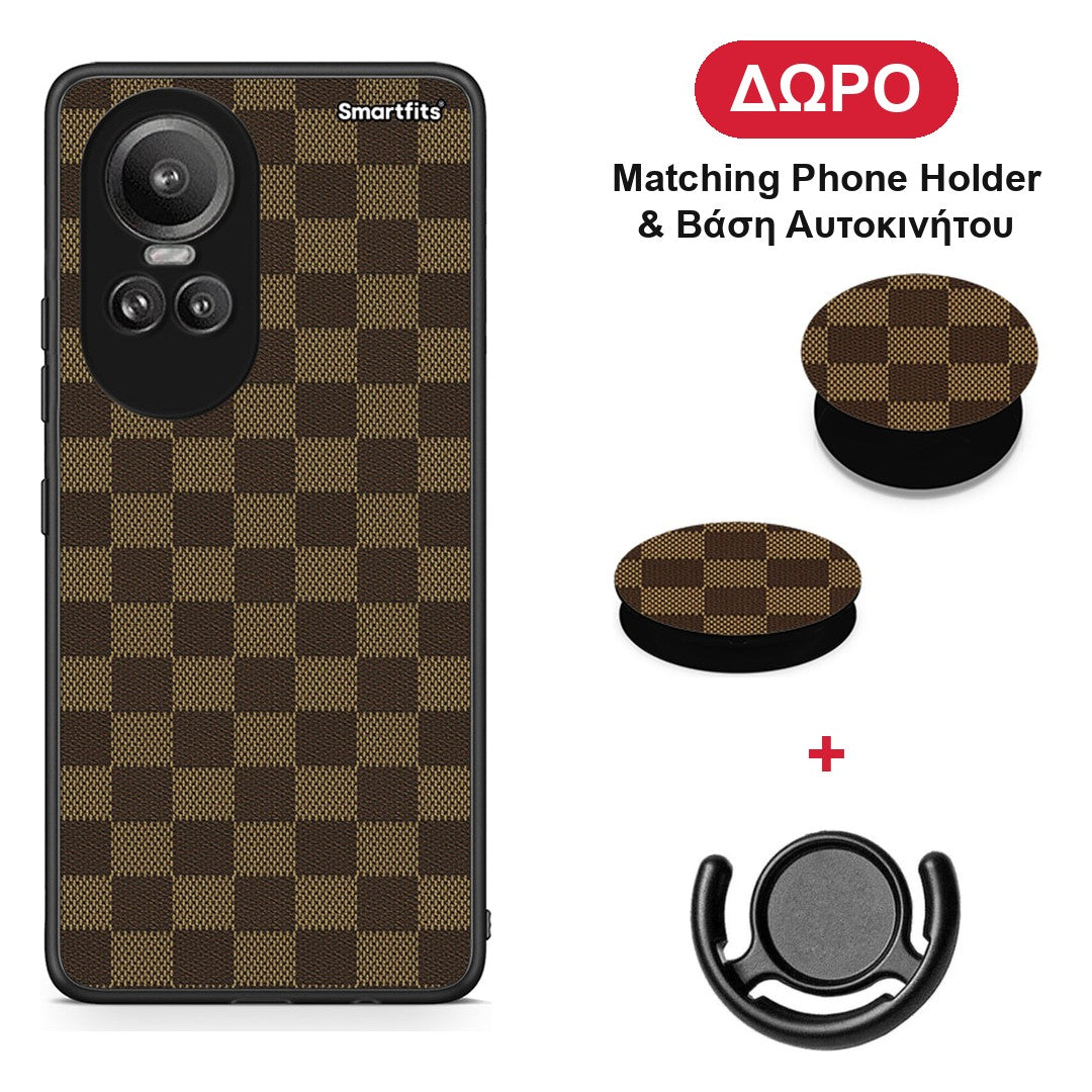 Designer Glamour - Oppo Reno10 Pro θήκη + Δώρο Phone Holder & Βάση Αυτοκινήτου