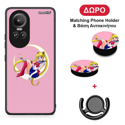 Moon Girl - Oppo Reno10 Pro θήκη + Δώρο Phone Holder & Βάση Αυτοκινήτου