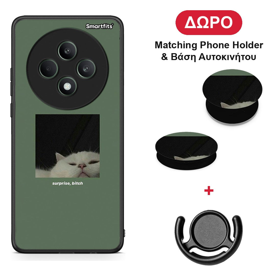 Bitch Surprise - Oppo Reno12 F 5G / FS 5G θήκη + Δώρο Phone Holder & Βάση Αυτοκινήτου
