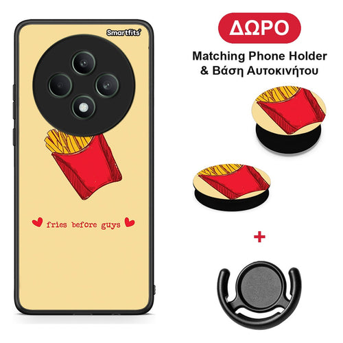 Fries Before Guys - Oppo Reno12 F 5G / FS 5G θήκη + Δώρο Phone Holder & Βάση Αυτοκινήτου