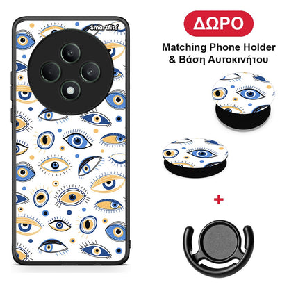 Ftou Ftou - Oppo Reno12 F 5G / FS 5G θήκη + Δώρο Phone Holder & Βάση Αυτοκινήτου