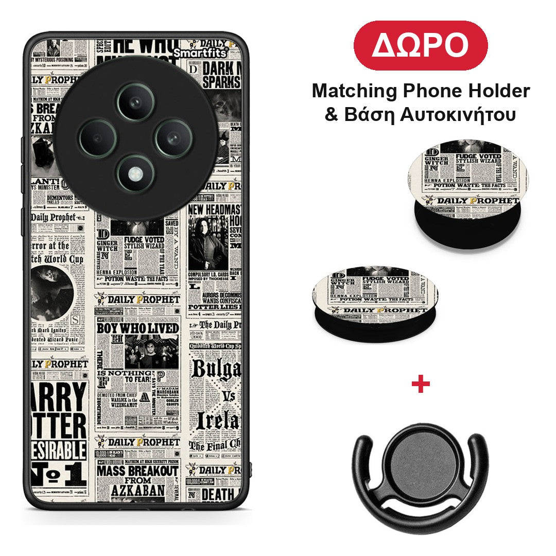 Harry Paper - Oppo Reno12 F 5G / FS 5G θήκη + Δώρο Phone Holder & Βάση Αυτοκινήτου
