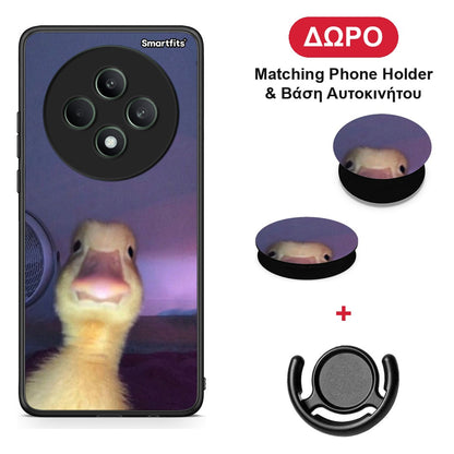 Meme Duck - Oppo Reno12 F 5G / FS 5G θήκη + Δώρο Phone Holder & Βάση Αυτοκινήτου