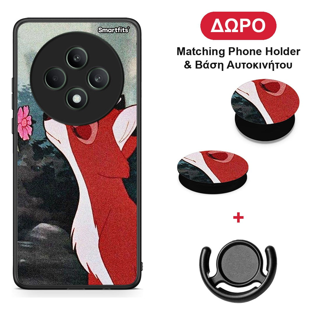 Tod And Vixey Love 2 - Oppo Reno12 F 5G / FS 5G θήκη + Δώρο Phone Holder & Βάση Αυτοκινήτου